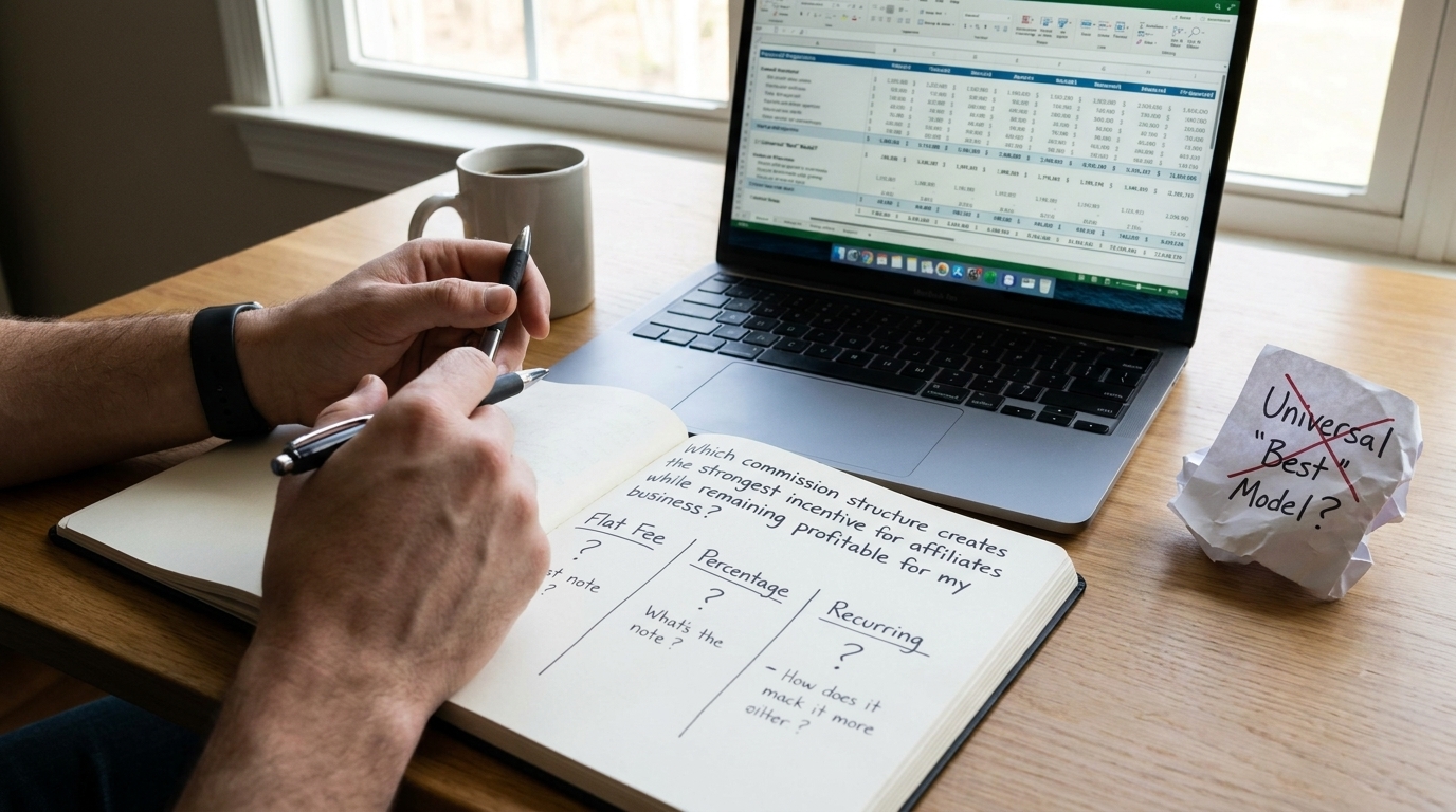 How to Choose the Right Affiliate Commission Structure for Your Busines