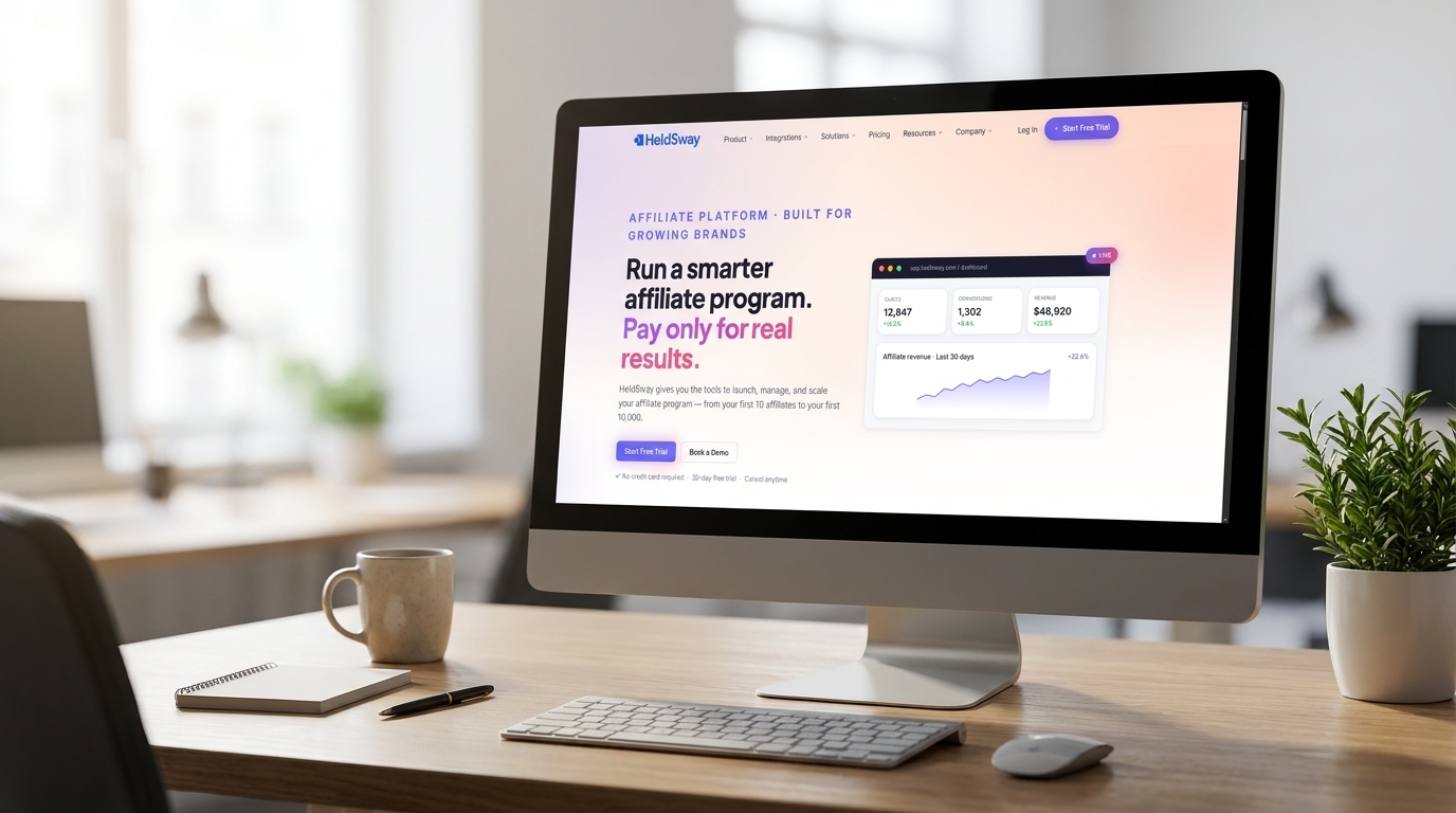 How HeldSway Helps You Build a Performance-Based Affiliate Program