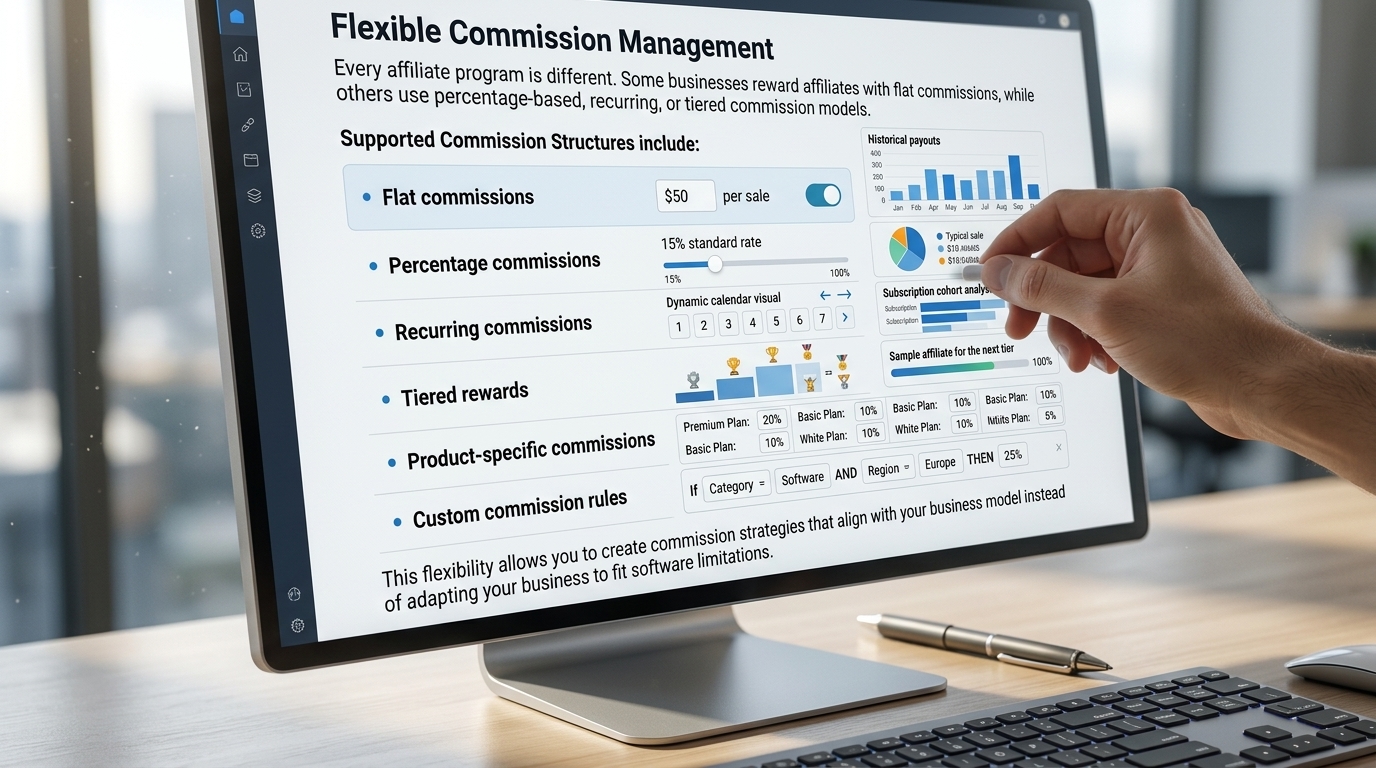 Flexible Commission Management