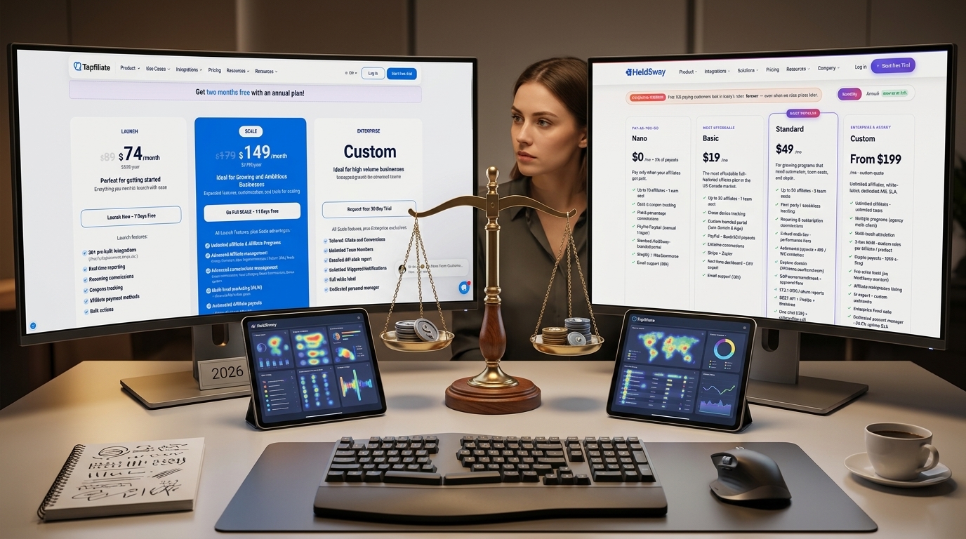 HeldSway vs. Tapfiliate: Features, Pricing & Comparison