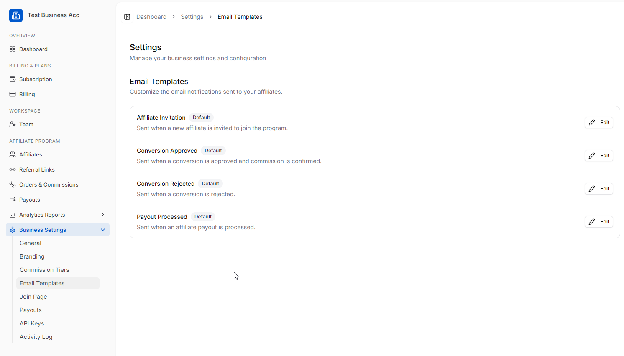 email templates