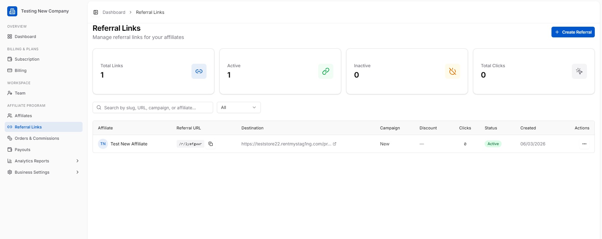 referral links